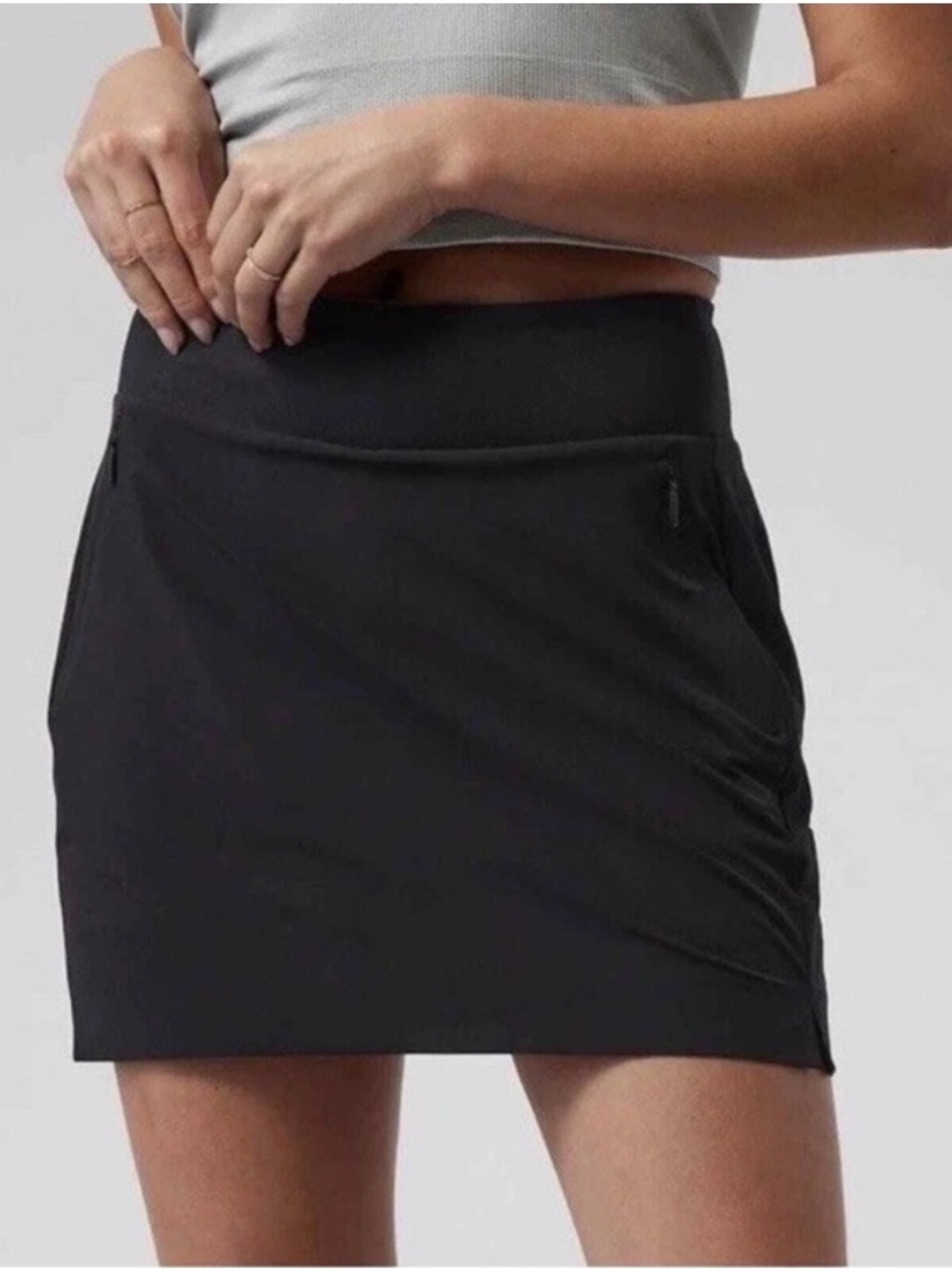 Athleta Women’s Soho Golf Athleisure Skort Black Size 16